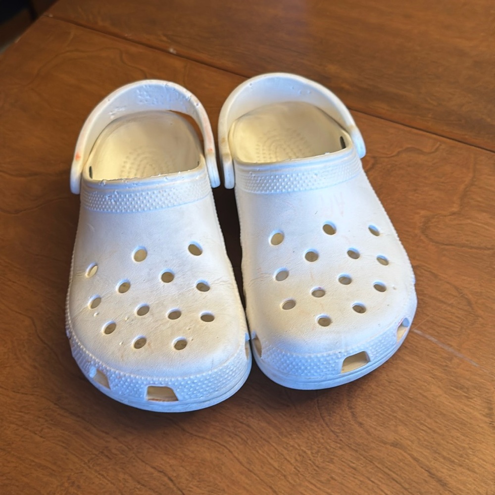 White crocs